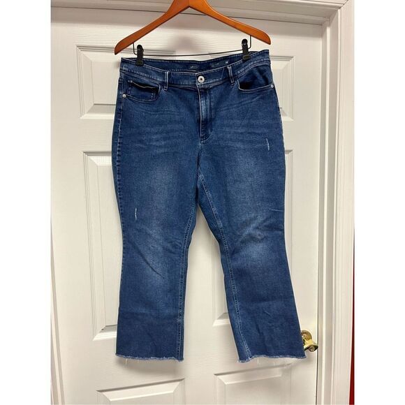 J. Jill Kick-Flare Ankle Jeans sz 14 EUC - Picture 1 of 6